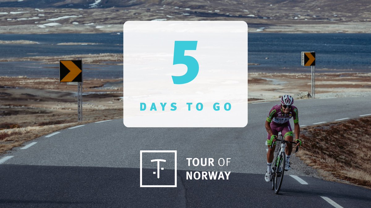 Only 5 days to go until the start in Bergen!🇳🇴

📸 @gruchaseven 

#tourofnorway #sykkelfest #repsolnorge #2sykkel #velon #uciproseries