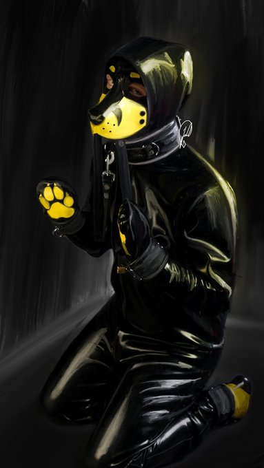 1 pic. Haven't thanked @PupPsycho for this awsome full drawn image of me ??
(And he also made a green