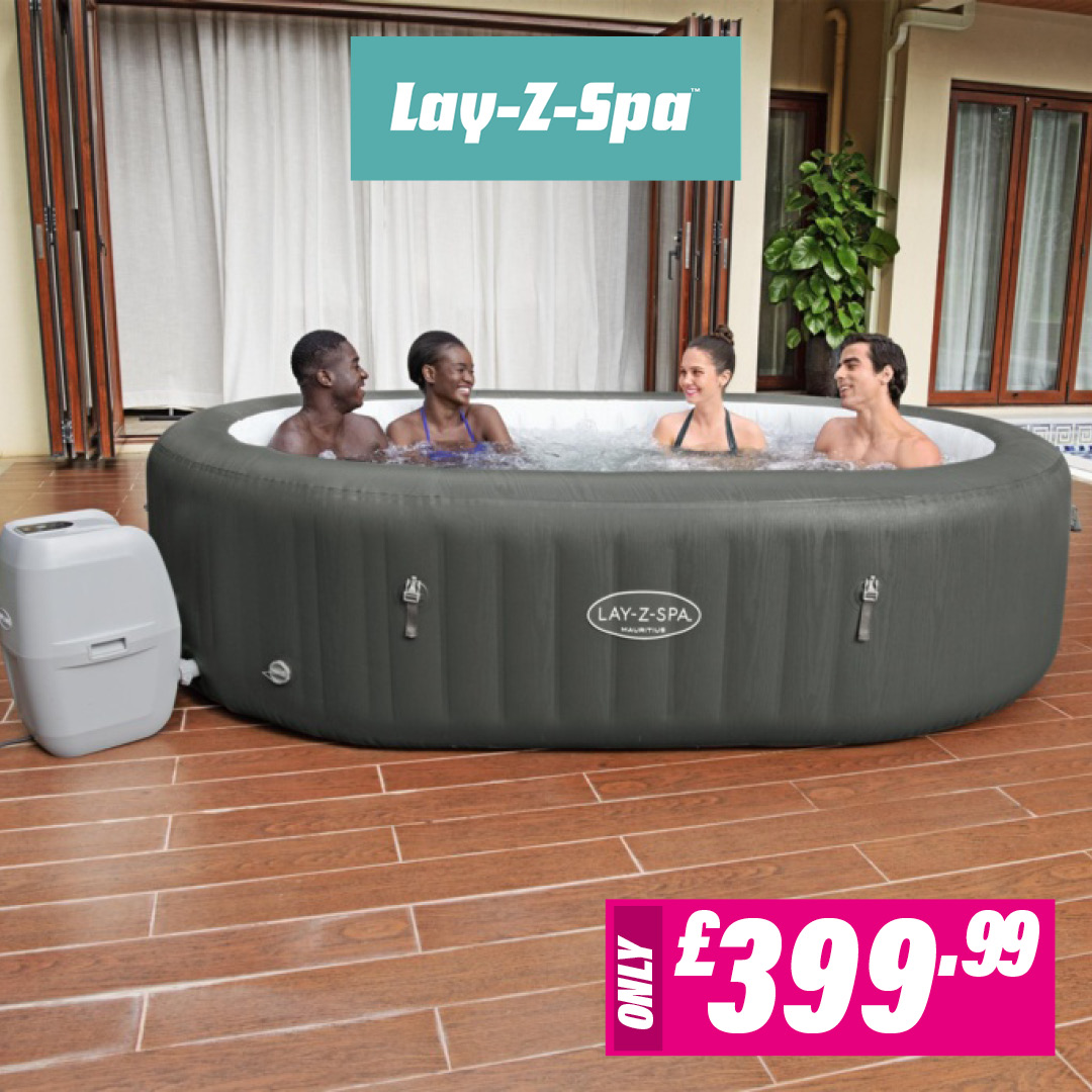 Bring that holiday feeling to your garden with a Mauritius Airjet Spa 🏖️

NOW ONLY £399.99 in our latest STAX DEALS!!

Head to your local branch and stock up TODAY fal.cn/3ypIJ

#StaxTradeCentres #LoveStax #TradeOnly #StaxDeals