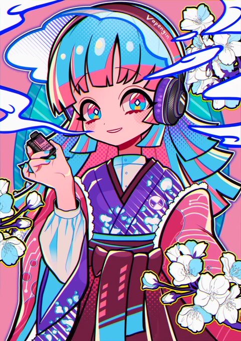 【#PR】ベイプエンジン様からのご提供で『サクラミルクシェイク』を頂きました!  煙なのにミルキーで可愛い味が!甘いものを食べたいけどカロリーは…な時も楽しめました!甘いくて凄い…(語彙力)  #ベイプエンジン #持ち運びシーシャ ツリーにクーポンなどのリンクつけます!