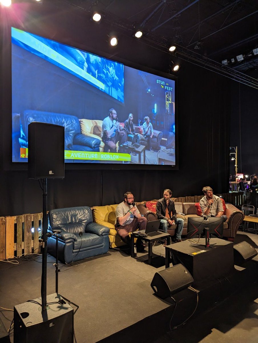 Toute la journée retrouvez les conférences du <a href="/stunfest/">Stunfest Festival</a> diffusées ici : twitch.tv/stunfest

Et ça commence maintenant avec la Carte blanche <a href="/omnsh_officiel/">OMNSH</a>  : La grande Aventure ROBLOX