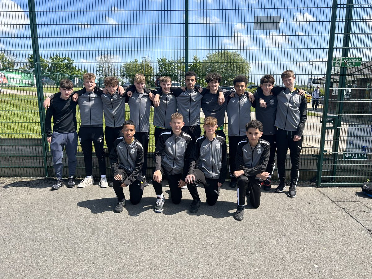 Sam_Whitmore1's tweet photo. Gutted for the @WBAFoundation Under 15’s yesterday as they finished runners up in the @MJPL_UK cup. 

Great set of lads but it wasn’t to be. Well done to @CoachMacBishop1 and all the other coaches for all the work put in this season with them 👏🏻 

We go again 💪🏻👏🏻 https://t.co/MQloQPf5Mu
