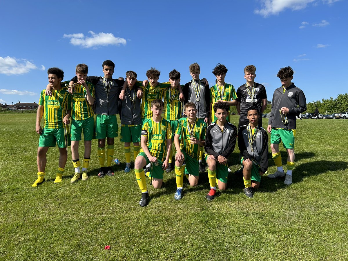 Sam_Whitmore1's tweet photo. Gutted for the @WBAFoundation Under 15’s yesterday as they finished runners up in the @MJPL_UK cup. 

Great set of lads but it wasn’t to be. Well done to @CoachMacBishop1 and all the other coaches for all the work put in this season with them 👏🏻 

We go again 💪🏻👏🏻 https://t.co/MQloQPf5Mu
