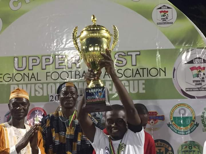 Raschombe's tweet photo. 🚨 EXCLUSIVE: Paga Afeni Fc are the champions of Upper East Regional Division 2 league.

#Gfa 
#UERFA
#Champions
#Afc
#BringBackTheLove https://t.co/yGaunyESHz