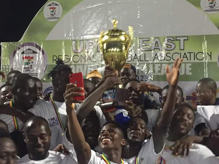 Raschombe's tweet photo. 🚨 EXCLUSIVE: Paga Afeni Fc are the champions of Upper East Regional Division 2 league.

#Gfa 
#UERFA
#Champions
#Afc
#BringBackTheLove https://t.co/yGaunyESHz