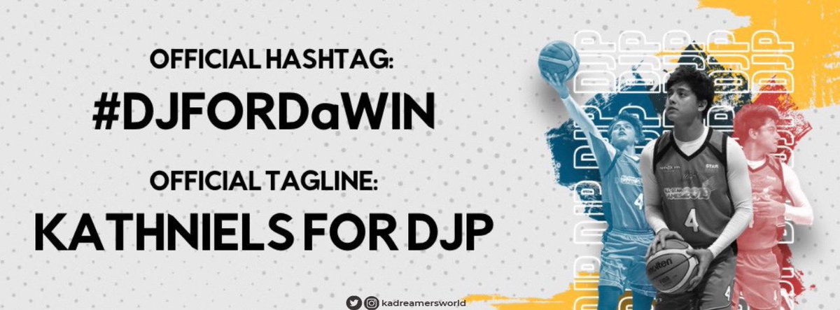 We're already inside the arena!! 💙

Join us by tweeting the official hashtag and tagline! 

KATHNIELS FOR DJP
#DJFORDaWIN