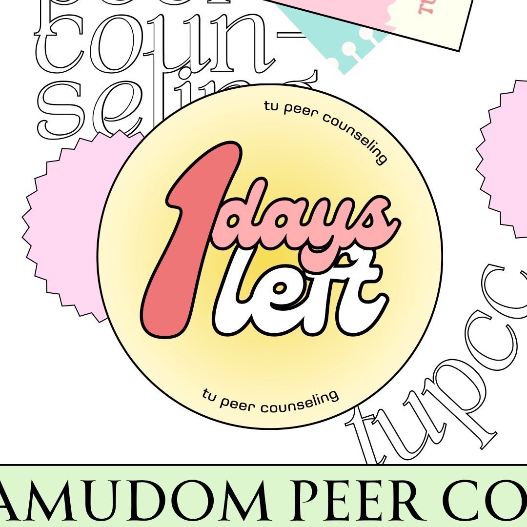 tu_pcc's tweet photo. ⋆ ˚。⋆1 day before register ⋆ ˚。⋆
นับถอยหลังวันสุดท้าย ก่อนถึงเวลาลงทะเบียนชมรม พวกเราชมรม "เพื่อนที่ปรึกษา" รอเจอเพื่อนๆทุกคนอยู่นะ มาออดิชั่นกันเยอะๆน้า ♡¸.•
➳ׂׂ. #เกียมอุดม #tu84 #tu85 #tu86 #tupeercounseling https://t.co/BUzjDpBuDl