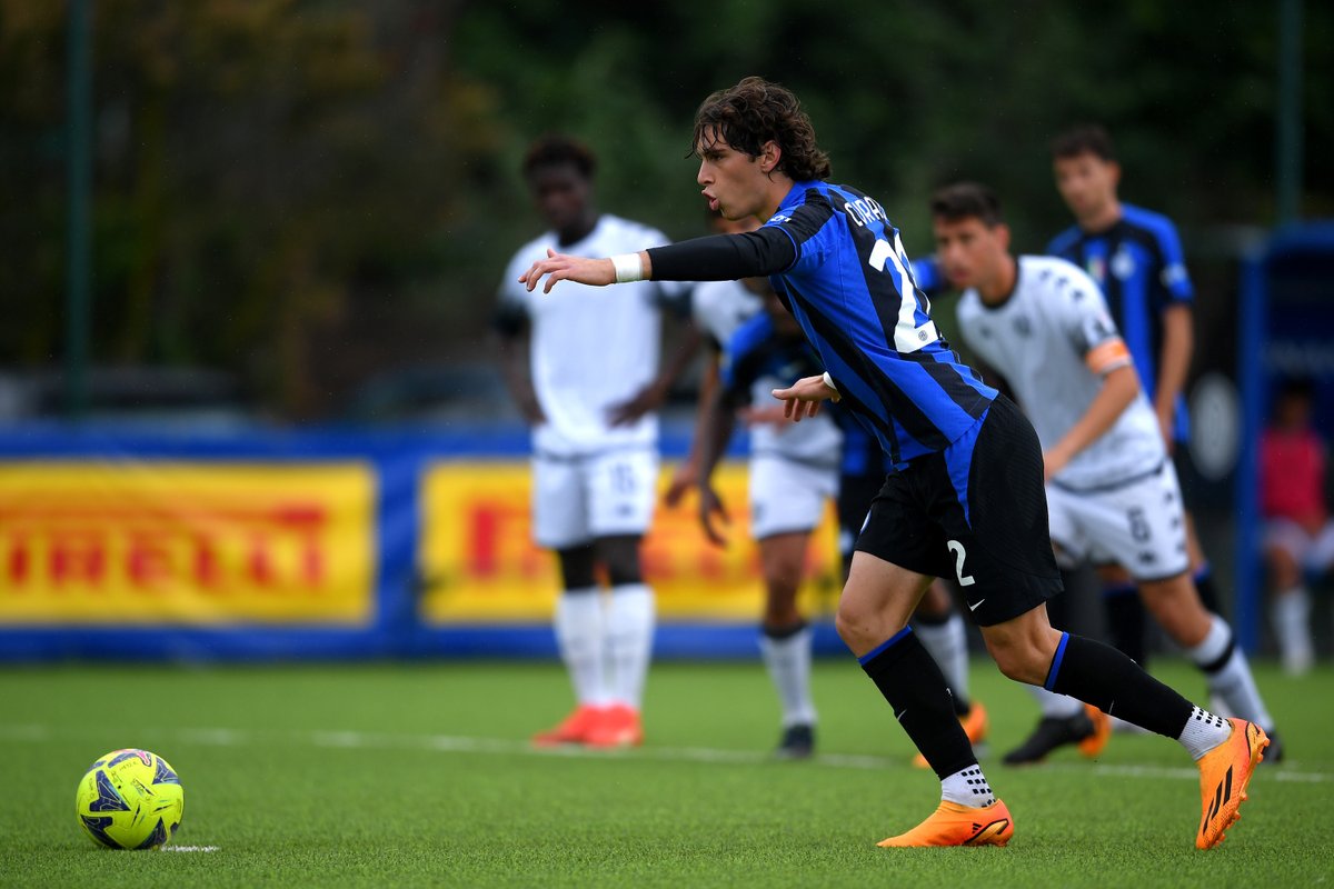 Fine primo tempo!
#InterCesena 2-0
⚽⚽ Curatolo, Sarr

#ForzaInter #Under19 #InterYouth