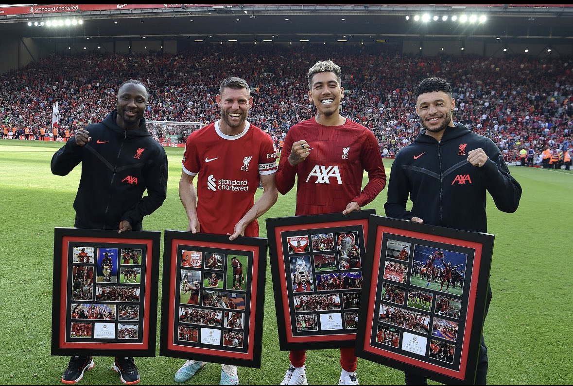 Thank you for everything. #AVLLIV #FirminosFarewell @Alex_OxChambo @Carra23 @JamesMilner