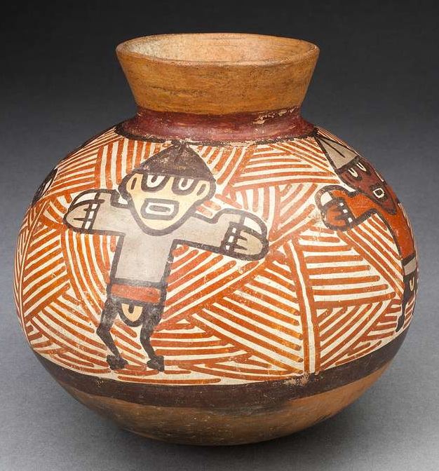 「ナスカの古代文明の土器。 あのイラストレーターや漫画家が作ったのでは?と疑惑がい」|松田洋子のイラスト