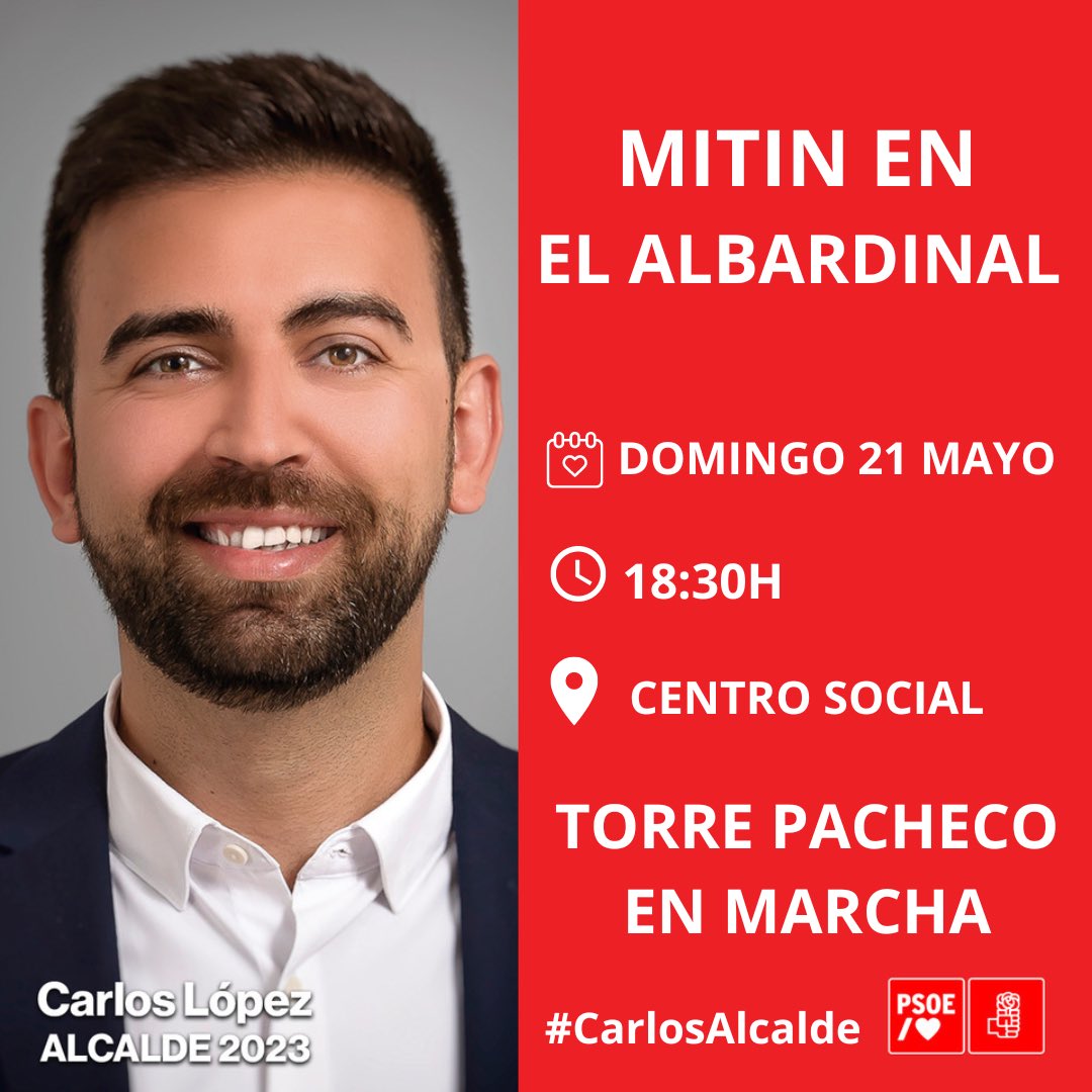 PSOE Torre Pacheco tweet media
