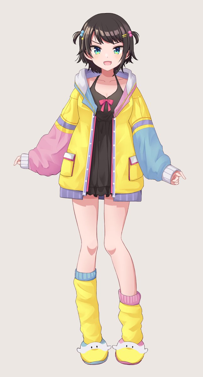大空スバル 「#大空スバル新衣装予想  愛らしいガキ感のギャップも良いかと 新衣装すごく期待し」|ADDAのイラスト