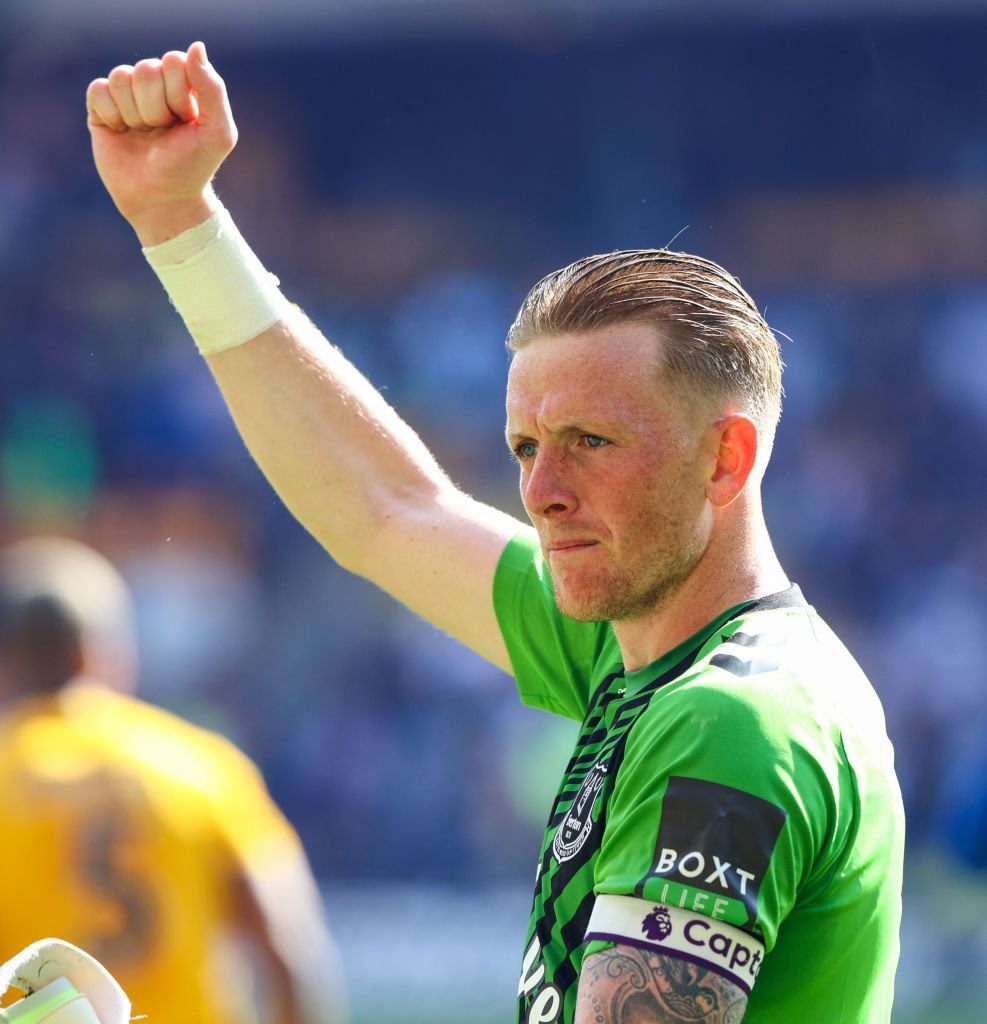 Everton_Extra's tweet photo. 🎙️| Jordan Pickford: “I put on the Everton shirt with a lot of pride and passion and try to give 100 per cent in every game.” 💙 https://t.co/QU53wYhL7K