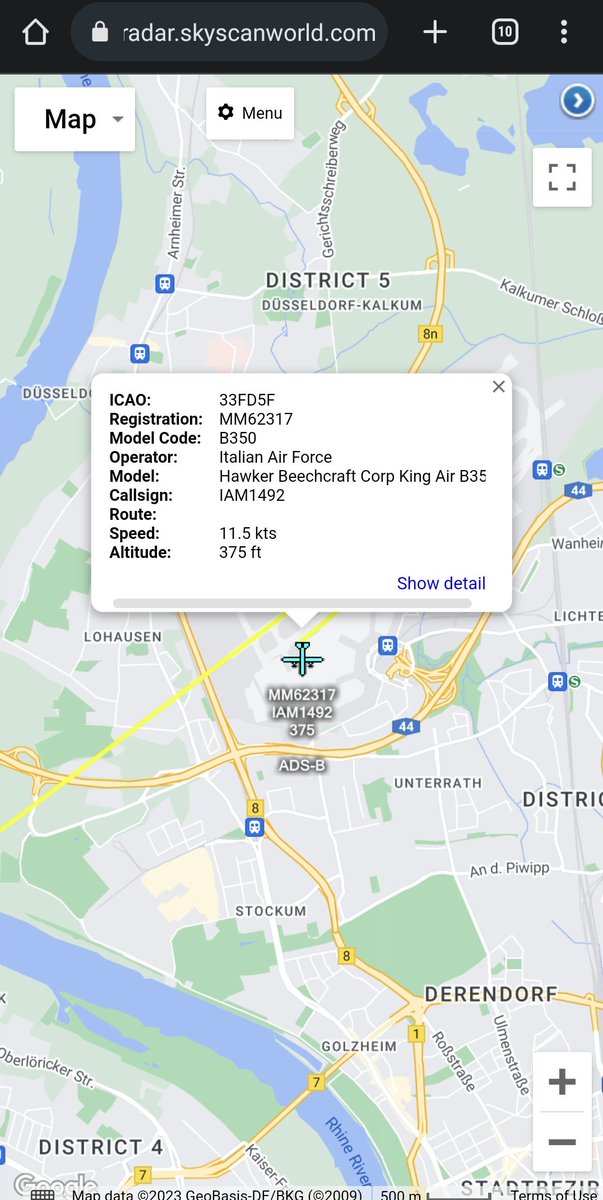 scan_sky's tweet photo. Italian Air Force 🇮🇹 - King Air B350 - #MM62317 - #IAM1492
On The Tarmac At Düsseldorf International Airport 🇩🇪
Düsseldorf Is Home To The Textron Aviation Service Centre - Who Offer Maintenance & Parts For Various Airframes Including: King Air & Citations https://t.co/PnBoaDMcma