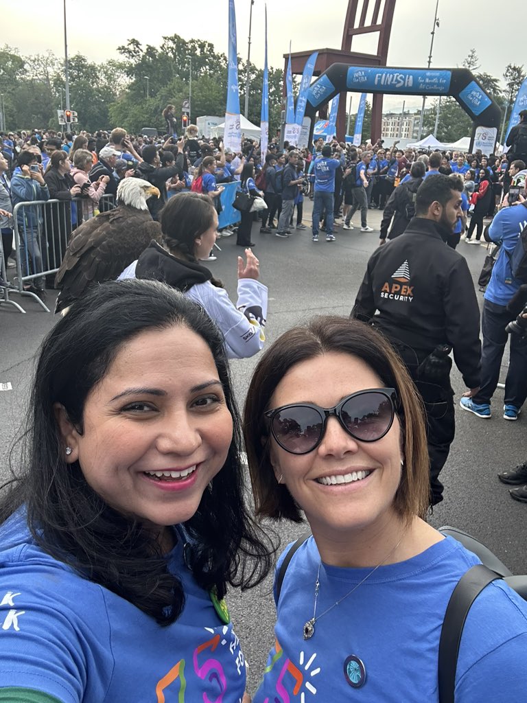 RoopaDhatt's tweet photo. #WalktheTalk a great way to connect with #globalhealth advocates & colleagues from around the world! Some of my action shots as I advocate for #genderequity @womeninGH for women in #hanhealth! @HVaughanJones @shabnumsarfraz #WHA76 https://t.co/NoqnCPIO0Z
