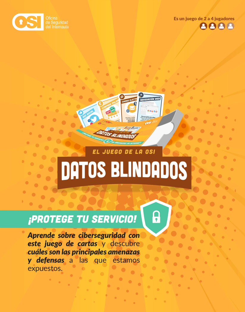 dirbapont's tweet photo. RT osiseguridad: ¡Protege tus #datos y diviértete 👨‍👩‍👧‍👧 al mismo tiempo con el #juego #DatosBlindados! Descárgalo ahora y juega este fin de semana.

https://t.co/LvwokVNaX5 https://t.co/vyhiYFI5UA