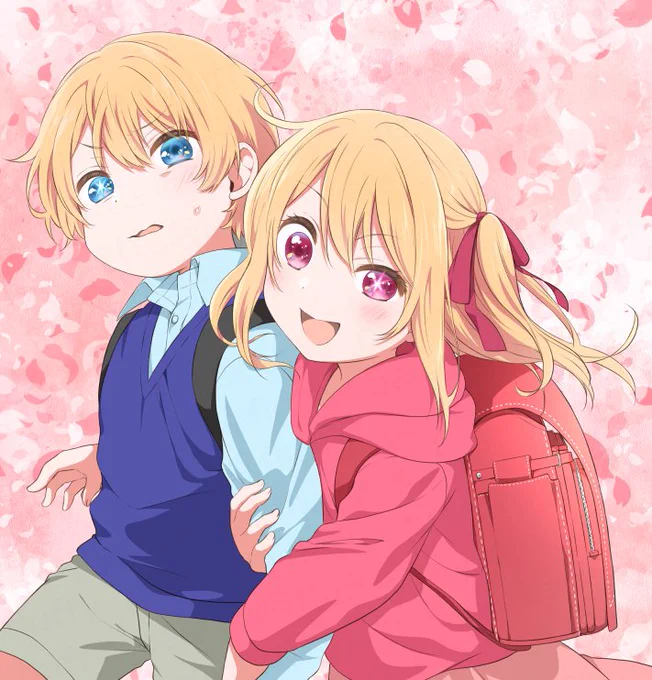 推しの子より大好きな2人! 夏コミ用新刊表紙予定です～(うまくいけば…)