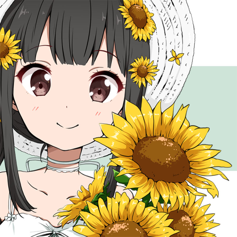 「第290回 ①描き下ろしノコ(白いワンピース)②インタビューについて|らぐほのえ」|らぐほのえりかのイラスト