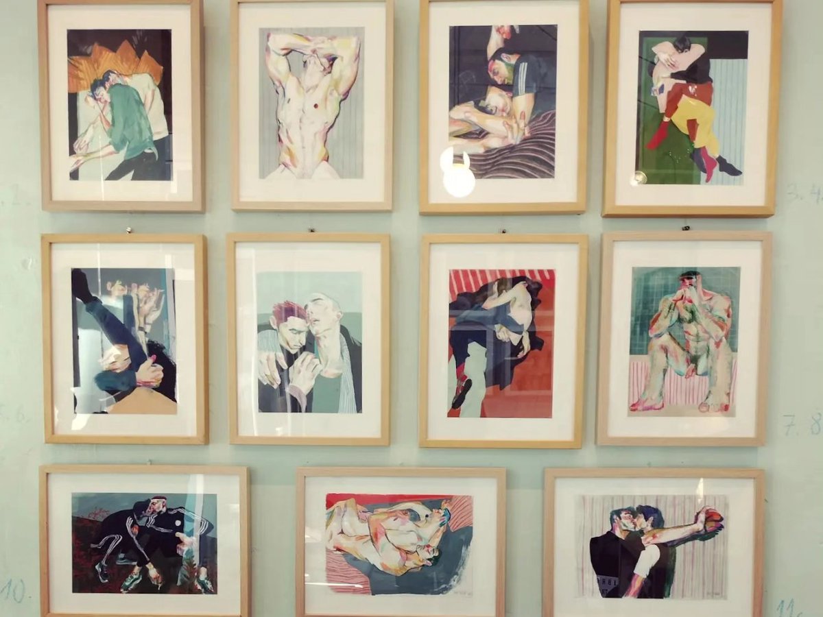 Expo en estudio 64 de Valencia, en plaza de Benimaclet