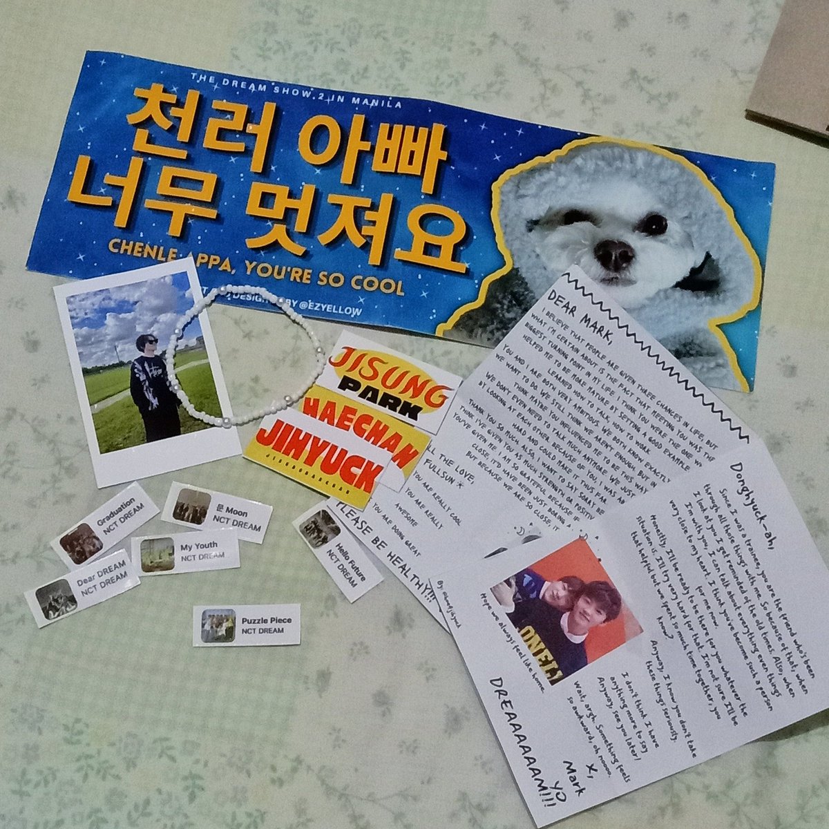 lelexiaoyucart's tweet photo. β’ #aniemails
thank you sm po @hoe4jihyuck for the tds2 cuties stickers ++ for giving me the chenle/daegal banner!! this made me happy sm po tysm po ulit π₯Ίπ https://t.co/psz8puvemf