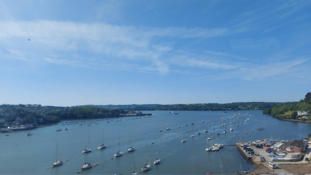 CarolynKennett's tweet photo. Crossing the Tamar #notinCornwall https://t.co/kKCHcAbtG9