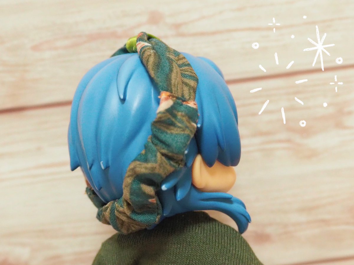 io_soo's tweet photo. ドール用のヘアターバン!
頭の双葉は外して装着🌱
細めになってるので髪の毛とのバランスが良い感じな気がします☺️
グリーンカラー落ち着いてて可愛いです💕着ていたお洋服ともばっちり!
シンプルにTシャツとか合わせてみたい。
#DimpleNui https://t.co/FZe2nGmPgZ