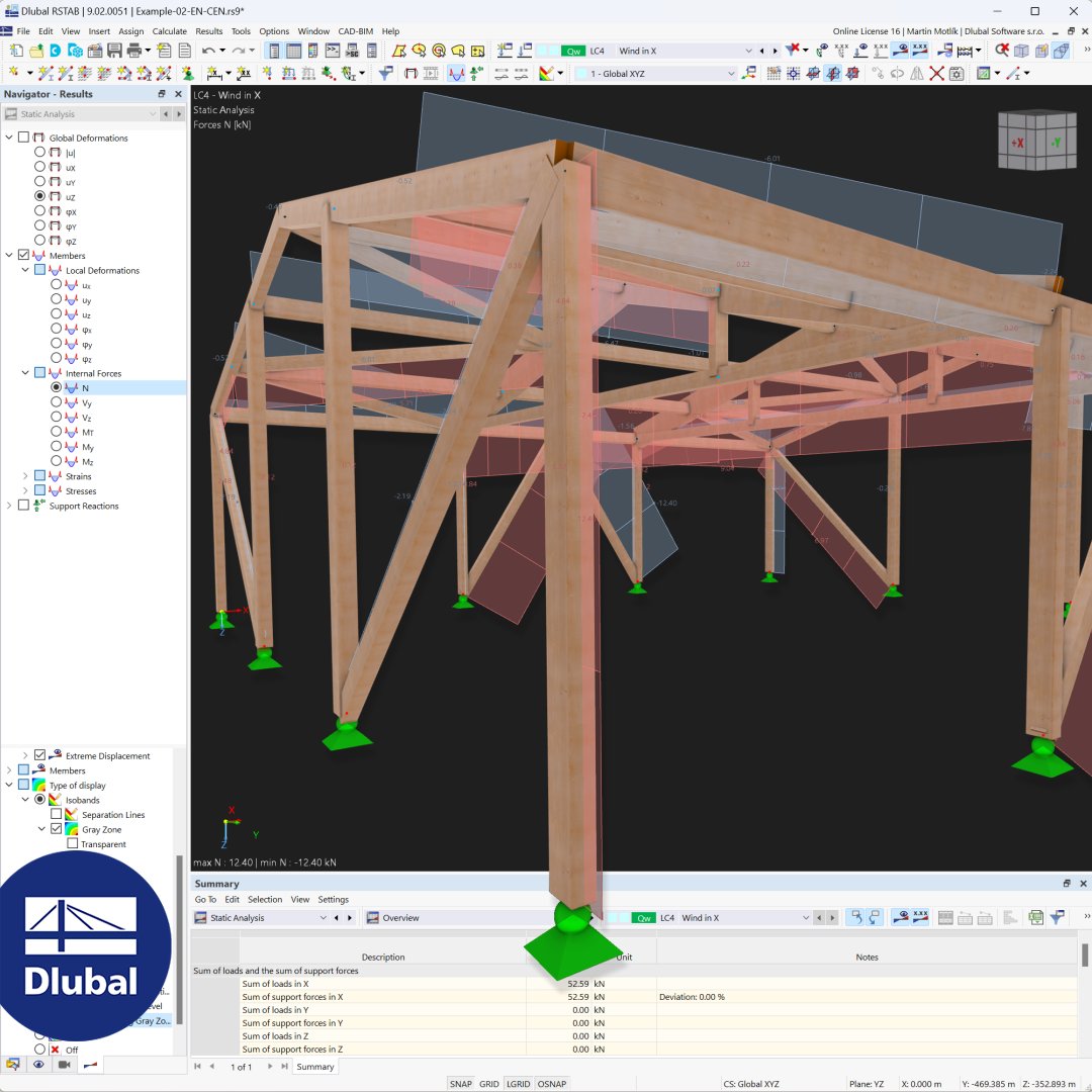 dlubal_es's tweet photo. 🔔 Estructura de nave de madera | Modelo de análisis estructural de RSTAB 9 para descargar

👉 https://t.co/xeV10MEU9w

#EstructurasDeMadera #Eurocódigo5 #EC5 #Dlubal #DlubalSoftware #RFEM #RSTAB https://t.co/4b2P9TdCuW
