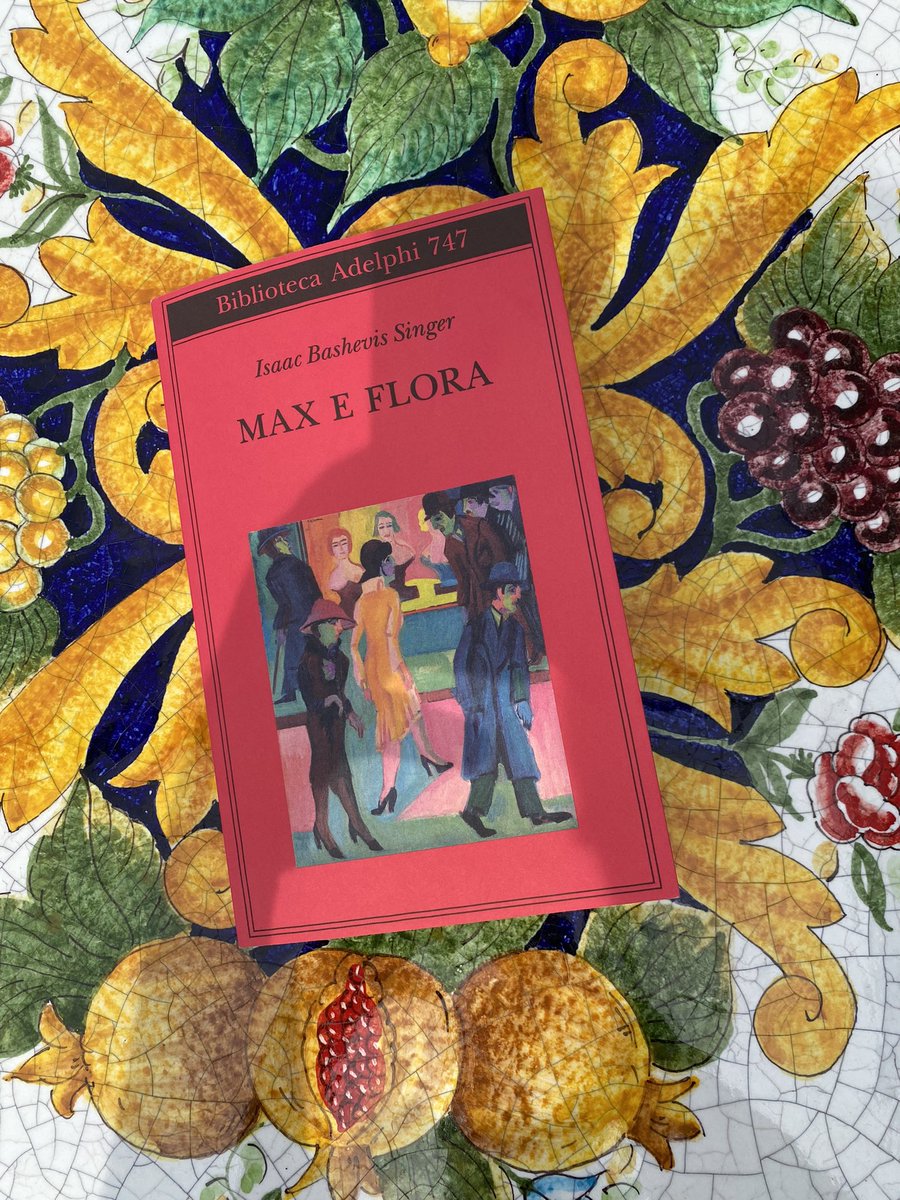 raf_rob's tweet photo. #IsaacBashevisSinger è sempre una certezza! Appena iniziato questo ultimo racconto pubblicato da @adelphiedizioni e già affascinata dalla sua atmosfera. Grazie a @artdielle per il suggerimento #MaxEFlora https://t.co/R4kQZG6PC5