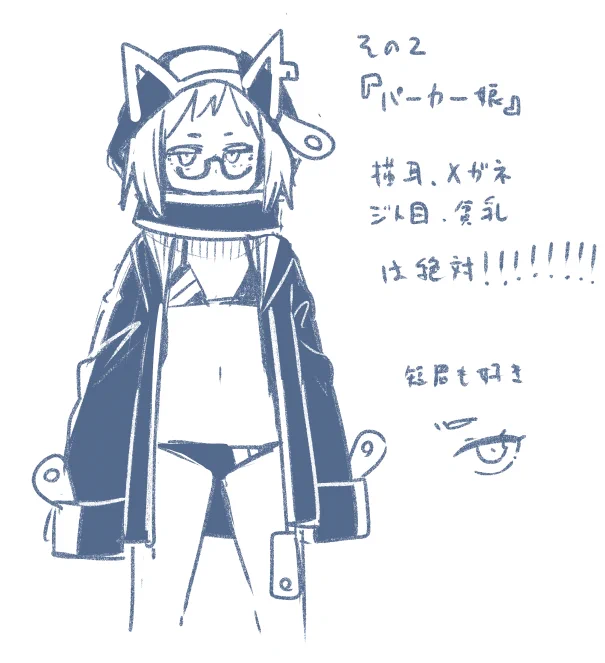 思いつくままにオリキャラ考えよう企画。結構好き。もっと詰めれるはず。期待を込めて70点 