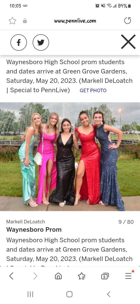 Chardonay_est87's tweet photo. My baby’s first prom and they made Pennlive! ❤️ https://t.co/KVUsjFMAyY