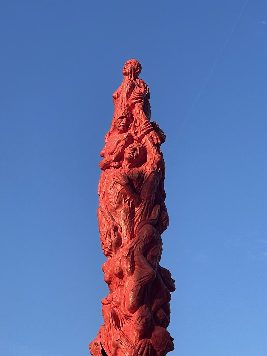 Join us on Monday, May 22 at 3:30 PM for the opening ceremony of the Pillar of Shame, a monument to the victims of the Tiananmen Square massacre that has been censored and seized in Hong Kong. Read more: freedom.axelspringer.com/en/2023/pillar…