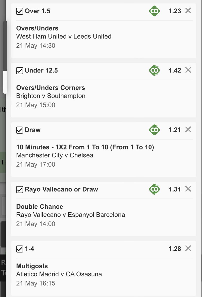 RolloverKing7's tweet photo. 10 ODDS ONLY!!!
Feeling good with this one 🔥😤 #betwaysquad 
Booking Code: X4E4EA059
#betway https://t.co/Z4vWIyiGcb