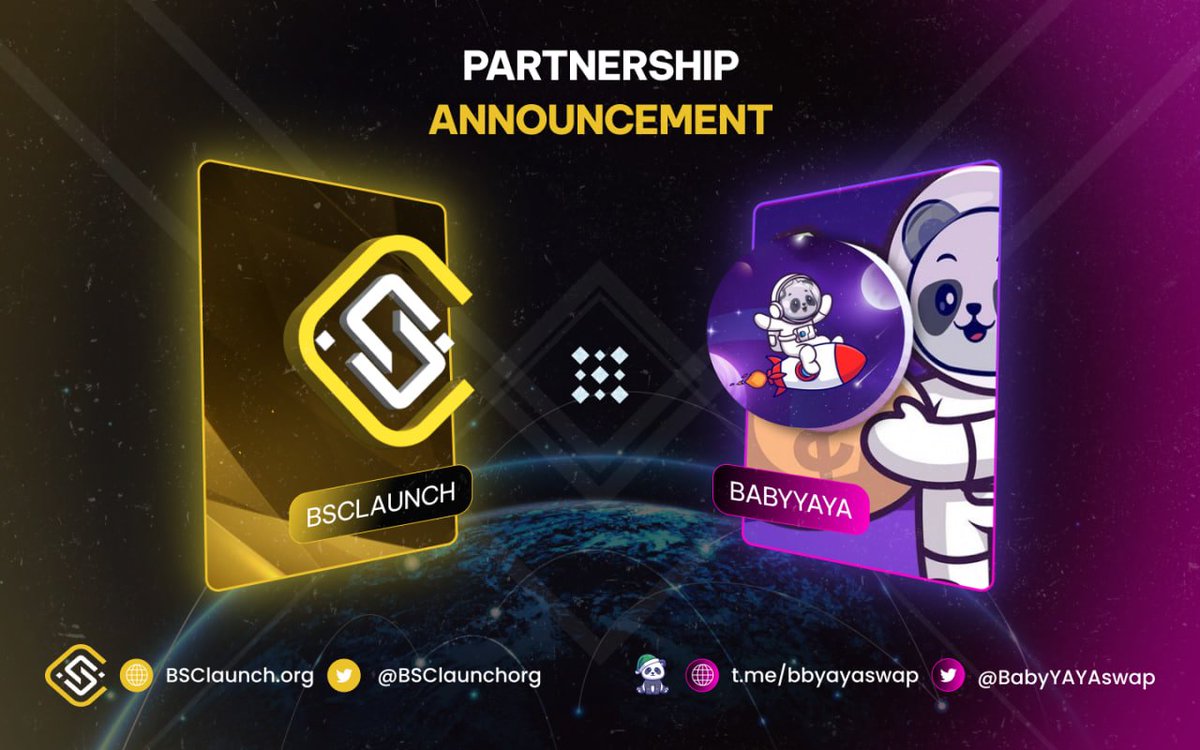 BSClaunchorg's tweet photo. PARTNERSHIP ANNOUNCEMENT 🎉
— @BSClaunchorg x @BabyYAYAswap  —  

BSClaunch's delighted to announce our partnership with Unitos to launch the Baby Yaya Meme coin! 🐼  

🎋 Check out the full post here: https://t.co/eaGdPRV5B4

#Partnership #Crypto #memecoin https://t.co/jN5hw0hejk