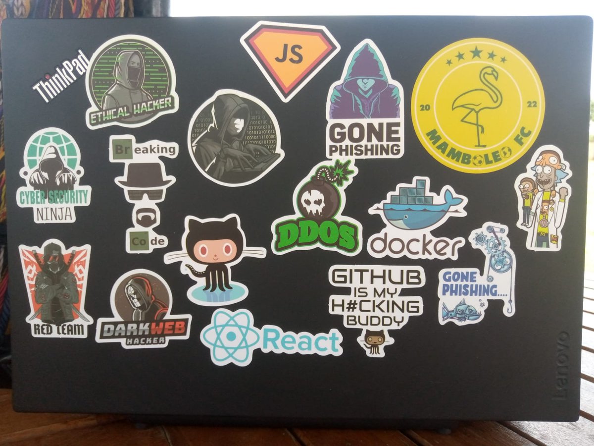 ApudoSebby's tweet photo. 🖥️ Calling all fellow devs and tech buffs! Show off your sticker game! 💪🔥 I just decked out my laptop with some awesome tech stickers. Let's start a sticker revolution! 🚀 Drop a pic below, and let's turn this thread into a sticker wonderland! 📸✨ #StickerRevolution https://t.co/rAFLUHuNQI