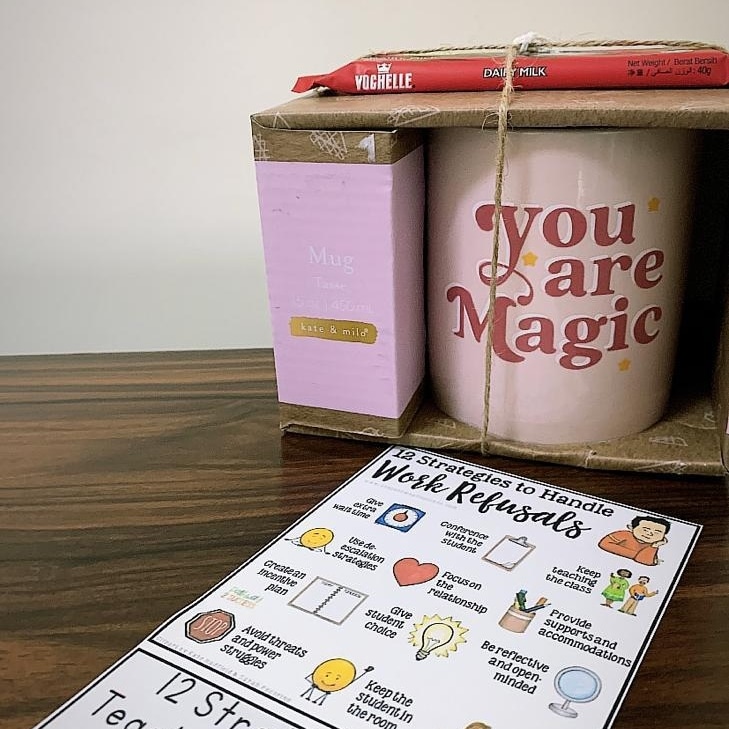 و حرصا على أهمية الانماء المهني اختتمت الأستاذة المتألقة فاطمة البريكية معلمة اللغة الانجليزية القراءة الموجهة المنفذة بجلسة نقاشية ودية مع معلمات المجموعة  حول كيفية التعامل مع الأنماط الشخصية المختلفة للطالبات في الغرفة الصفية في جو من المتعة .