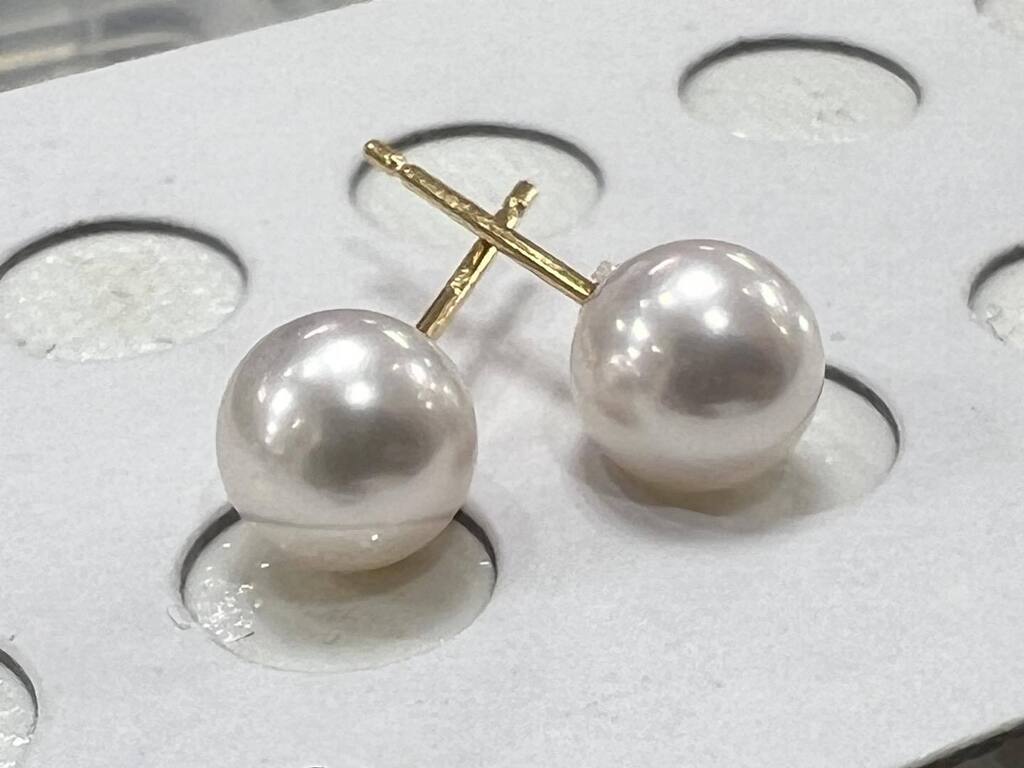 あこや真珠 パール 約7.5mm 早かっ 11コ