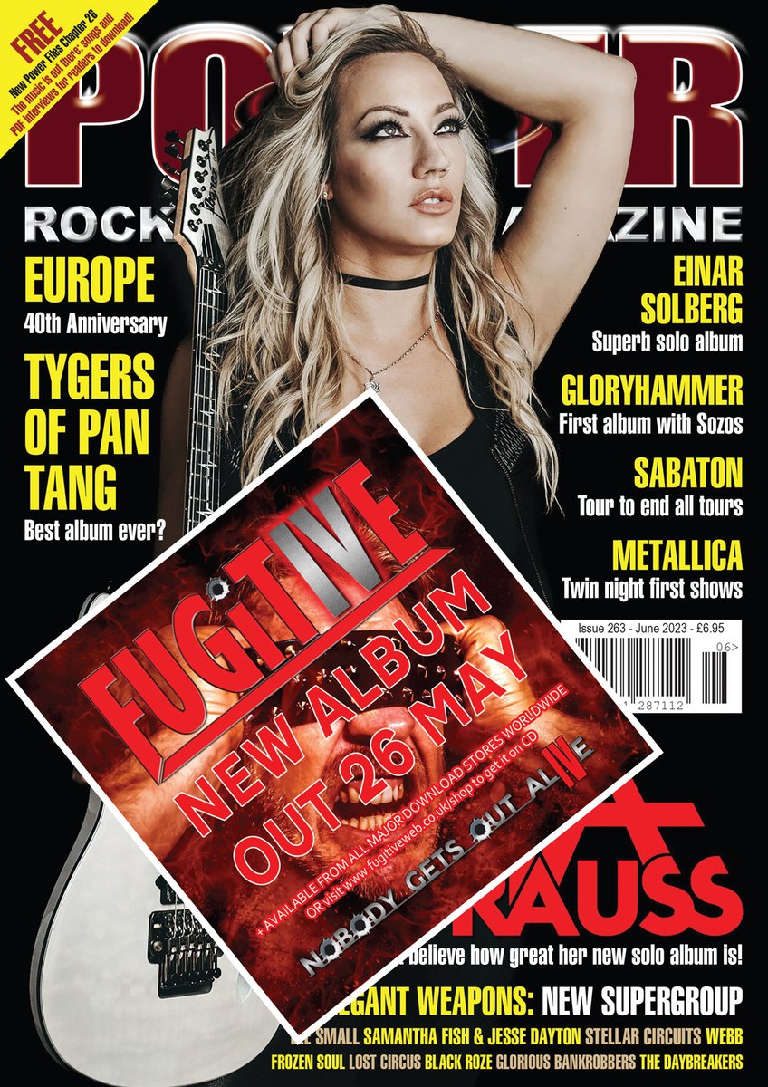 BOOM - INCOMING 9/10 REVIEW
"This is one of the best albums from a British band in a long time. This band deserve success, you'll be hard pressed to find a better album this year"

Get your copy of the album on CD from fugitiveweb.co.uk/shop or all major streaming sites 26th May