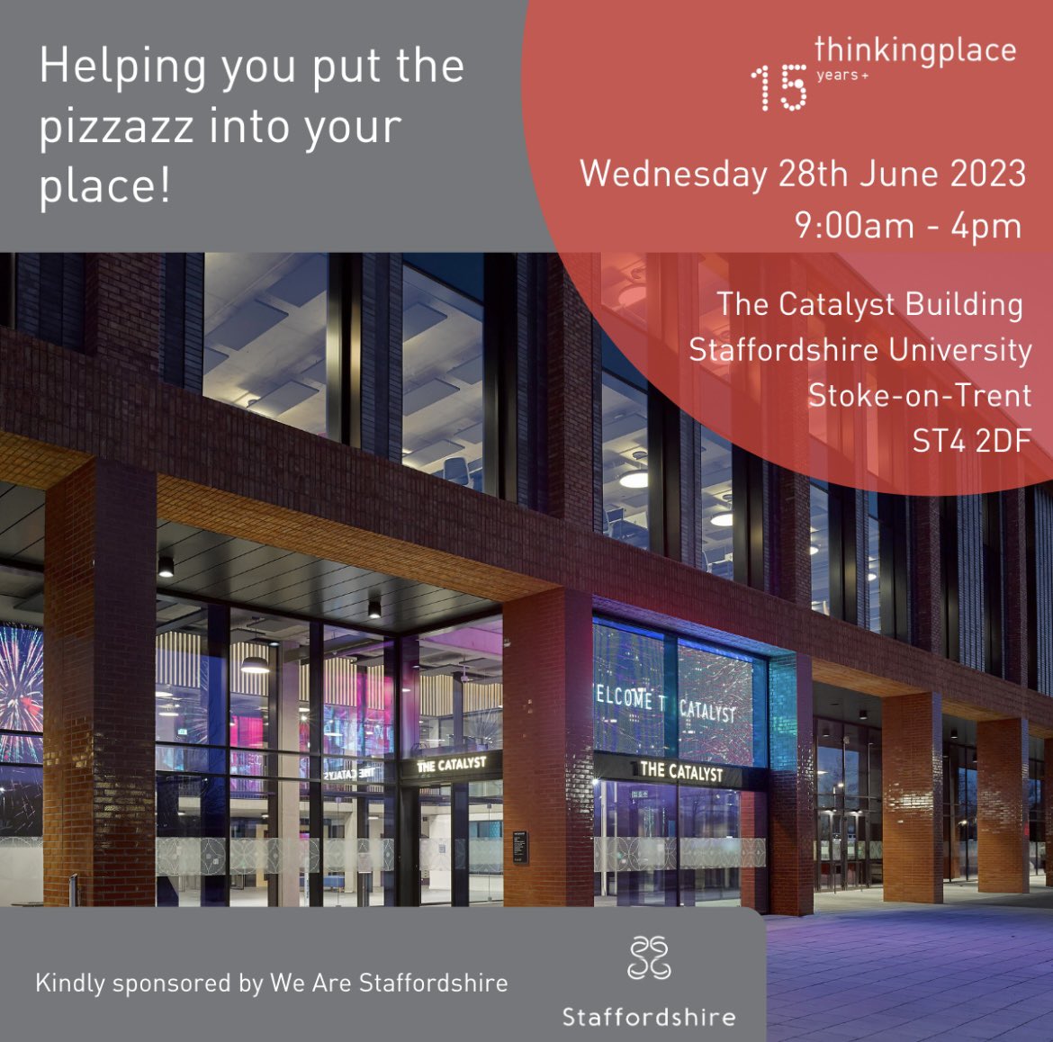 Alongside a ‘can do spirit’, ambition, imagination, innovation and enterprise, as powerful ‘catalysts for change’, culture and creativity must be at the heart of place transformation rather than being a marginal add-on. 

Culture - the placemaking “X” factor!