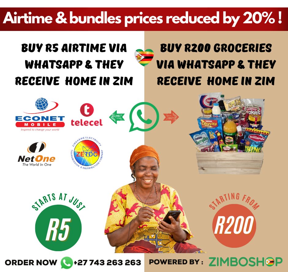 TheZimboShop's tweet photo. Zim-SA 🇿🇼↔️🇿🇦 Bus tickets now available via WhatsApp powered by @QuickBusZA

Just book your ticket on Chatbot  and go pay Order at the nearest local Shop in SA! All under 5 minutes!

Check it out here https://t.co/bX4k9cutkG

#redmarketsunday #Pilot #betatesting #chatbot https://t.co/eWqtHN9o1h