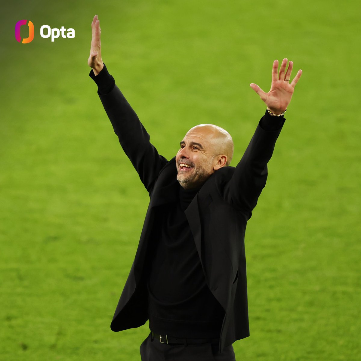 10 - Pep Guardiola is only the fifth manager to win 10+ major honours in charge of English clubs (5x Premier League, 4x League Cup, 1x FA Cup), along with Alex Ferguson, Bob Paisley, George Ramsay & Arsène Wenger. He has done so in just seven seasons with Man City. Elite.