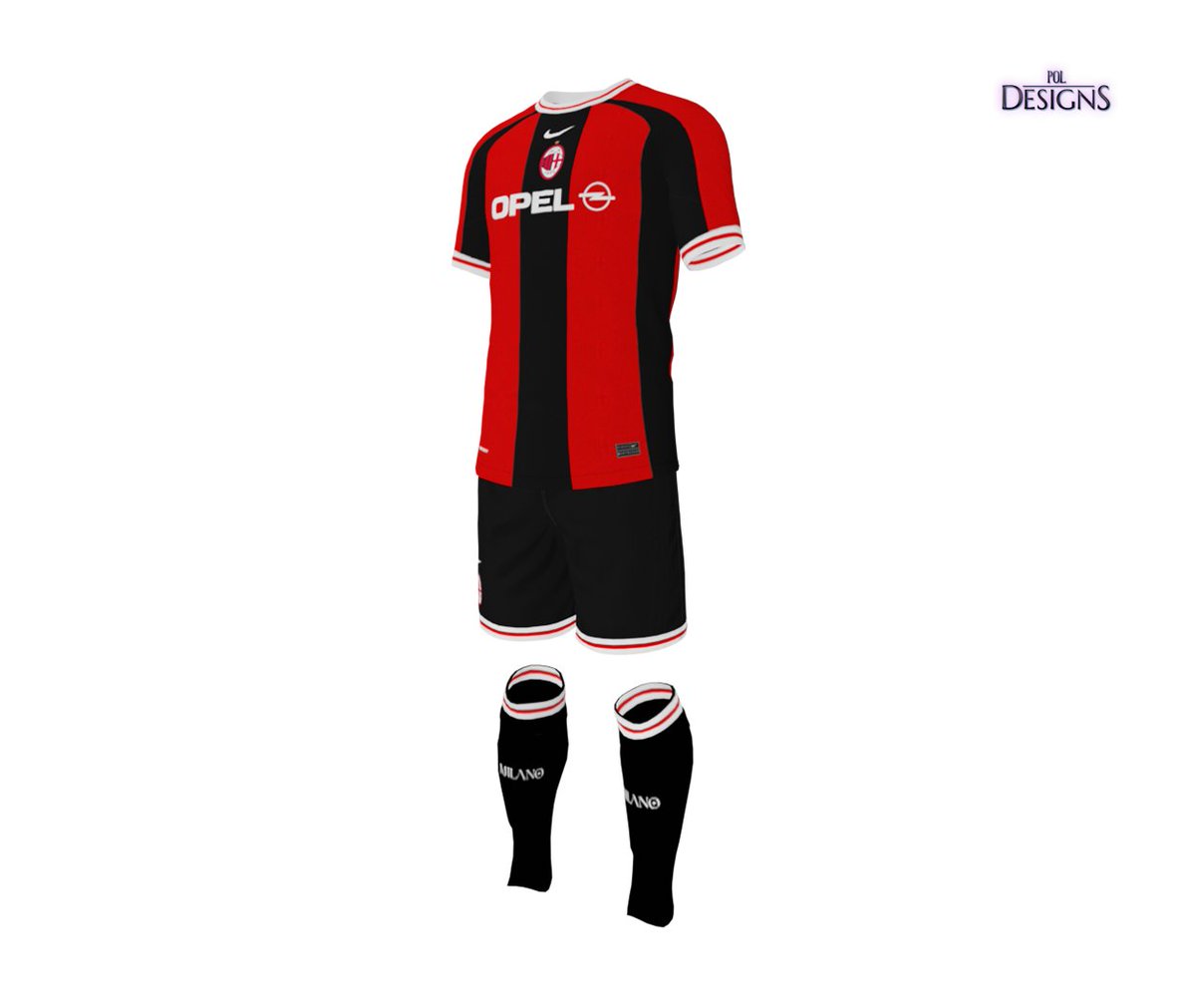 pol_designs's tweet photo. FIFA 23 | Milan Fantasy Home Kit -  MOD

https://t.co/g284xx1x83

Made by @pol_designs 🔴⚫️ https://t.co/pnqVPXuOvg