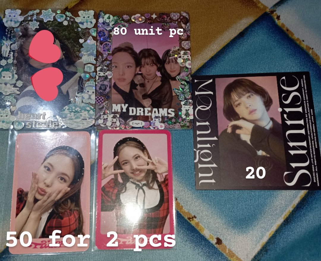 zaicrts's tweet photo. wts lfb ph
twice random pc

• prices on photo (deco tls 20 each) 
• onhand ; 10/10 condi
• payo ; 3 days dop
• gcash ; ggx, flash, jnt direct

t. twice dahyun feel special black border photocard pc ready to be digipack unit pob nayeon jeongyeon momo coaster dicon tingi https://t.co/mxUyEGcjMU
