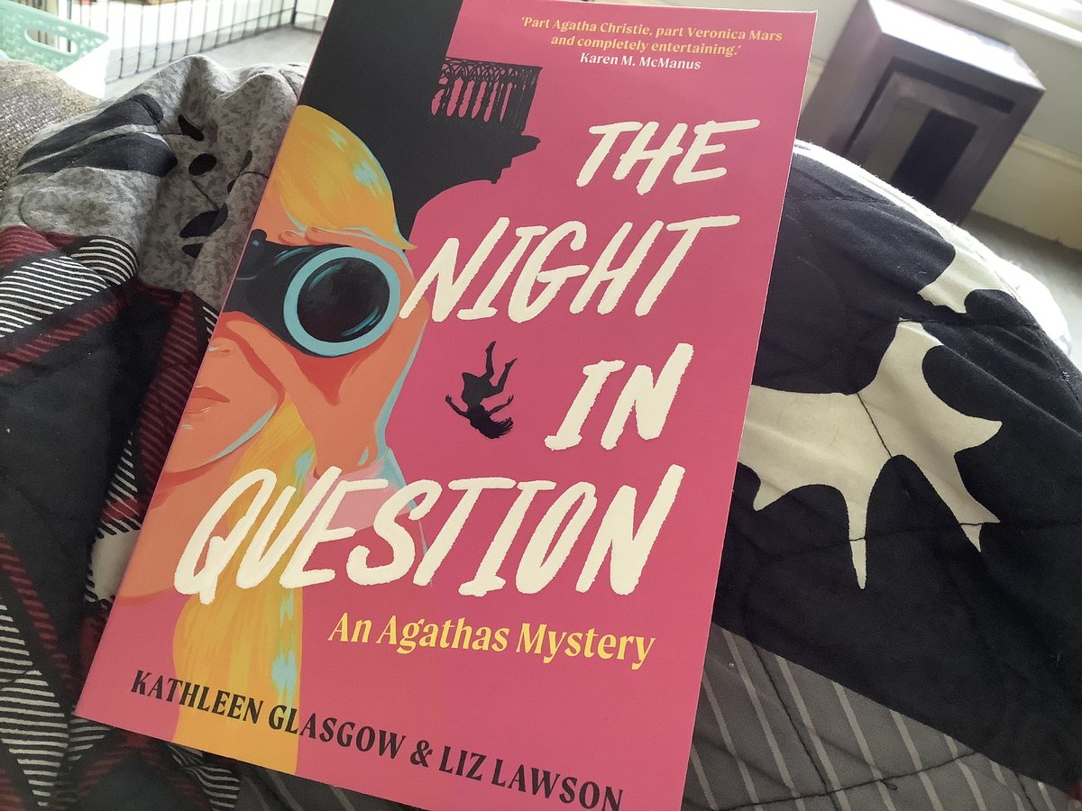 I am completely engrossed in the latest #Agathas mystery! Iris and Alice are unlikely friends but their sense of justice and detective skills are better than most! Thrilling, thought-provoking and intense! Superb Sunday reading @Rocktheboatnews @kathglasgow @lzlwsn