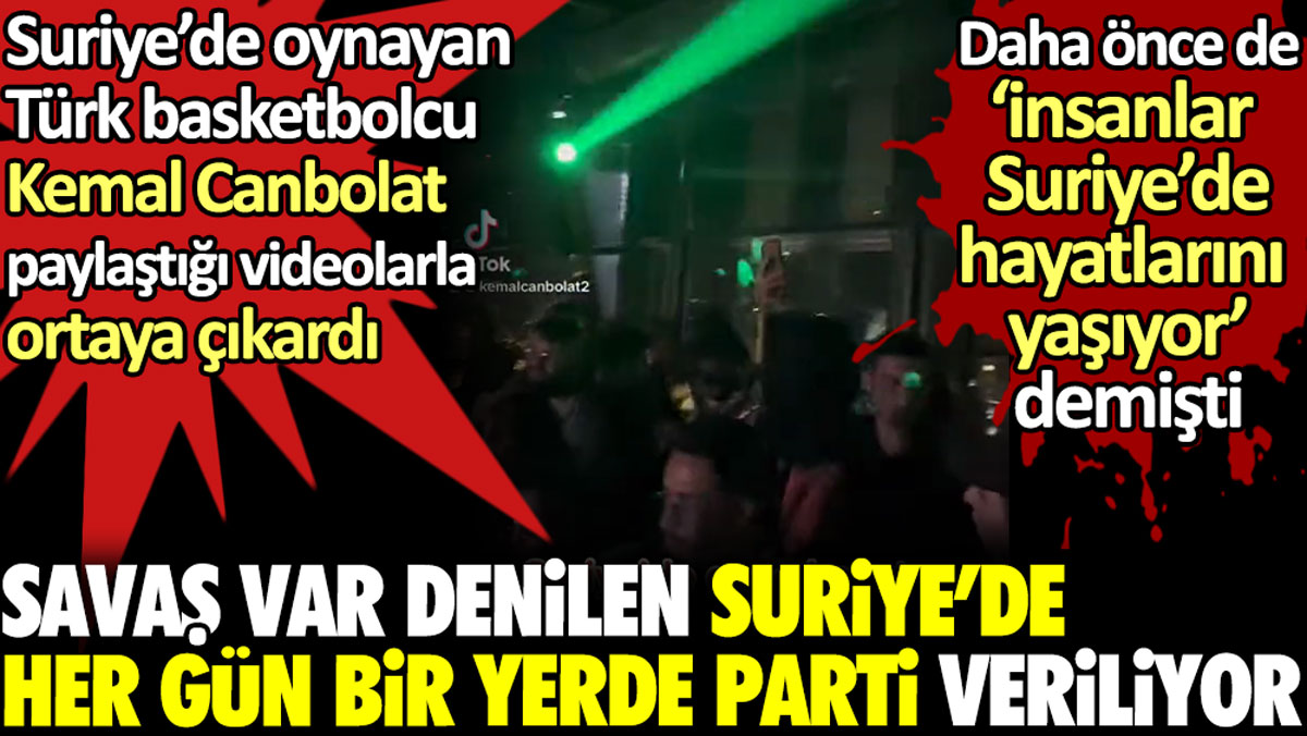 YenicagGazetesi's tweet photo. Kemal Canpolat paylaştı: Suriye’de her gün bir yerde parti veriliyor https://t.co/1xsl2lmTbs https://t.co/RXqywlKhhX