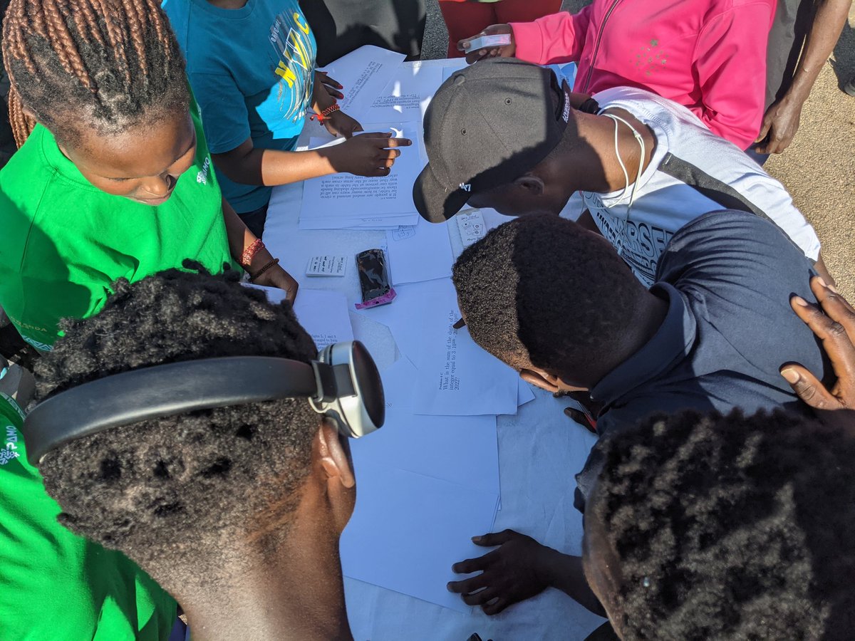 ngogarwanda1's tweet photo. Exciting day in Kigali! Joined by our mascot Ngoga, we rocked Math on the Street during Car Free Day! Engaging puzzles, awesome prizes! Math brings us together, boosts problem-solving skills! Shout-out to all who made it a success! #MathOnTheStreet #CarFreeDay #NgogaTheMascot https://t.co/XC3QCXZRdE