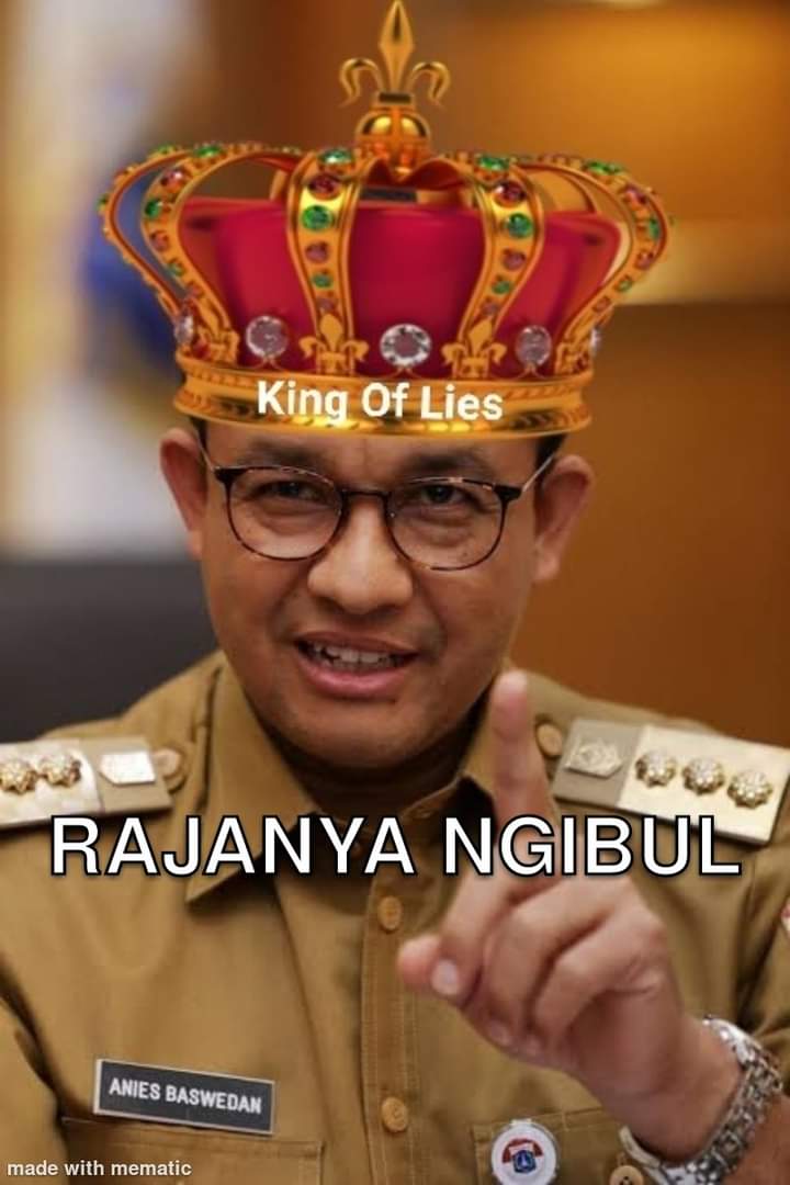 DoankWarto's tweet photo. Setujukah dengan sebutan King of Lies/Raja Ngibul untuk WAN ABUD ?

Yang setuju cukup komen, retweet dan like.
Yg tidak setuju,cukup dilihat saja. https://t.co/leQsAs04Cj