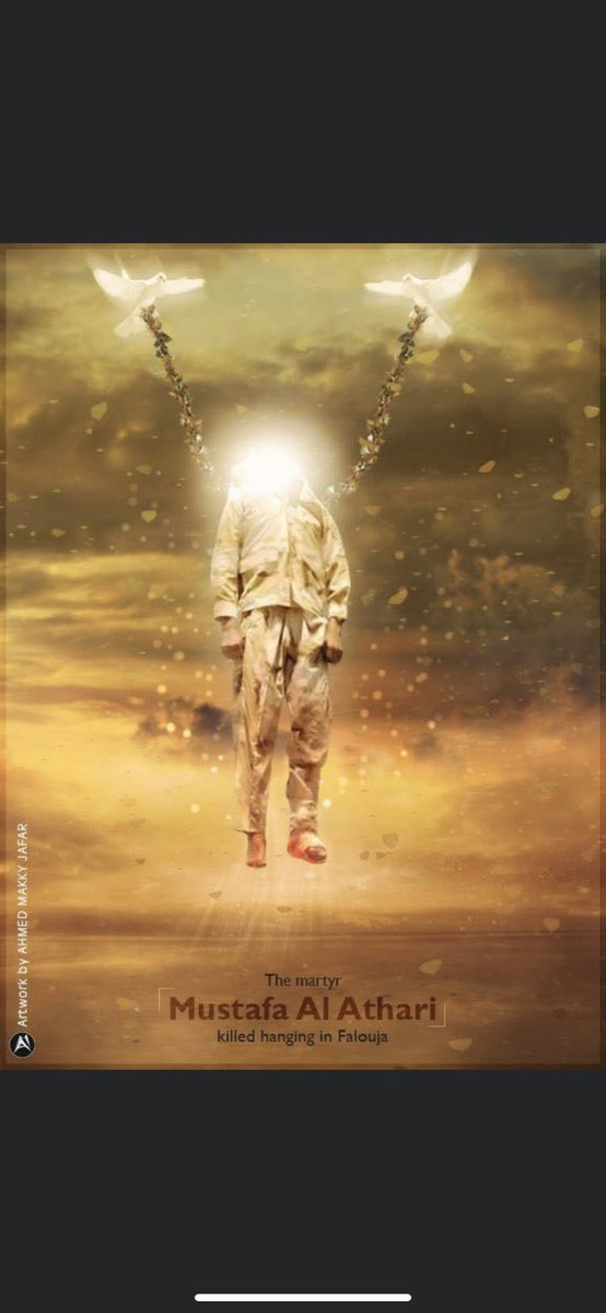 #الارهاب_الاسلامي_السني

سوف تبقى جريمة قتل الشهيد مصطفى العذاري وصمة عار على الطائفة البكرية في العراق ،
لانها الدليل الواضح والاكيد على عقيدة السنه التي يخفوها بالتقية 
متى ما استمكنوا واستفردوا على الشيعة طبقوها .