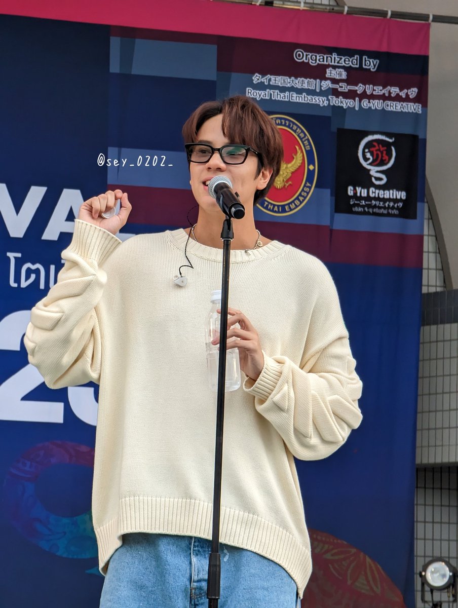 sey_0202_'s tweet photo. にゃー😺手みたいになってる🤭
#mynameisnanon
#ThaiFestivalTokyoxNanon https://t.co/HM6x4apevC