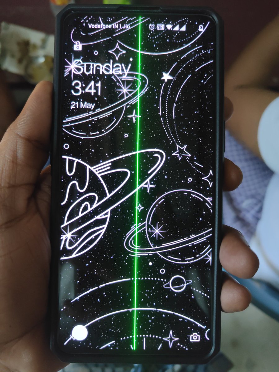 M_Vinoth2's tweet image. @OnePlus_IN ,@oneplus ,@OnePlus_Support 
There is a green line issue in my OnePlus mobile. help me to resolve this.
#Greenline #oneplusgreenlineissue