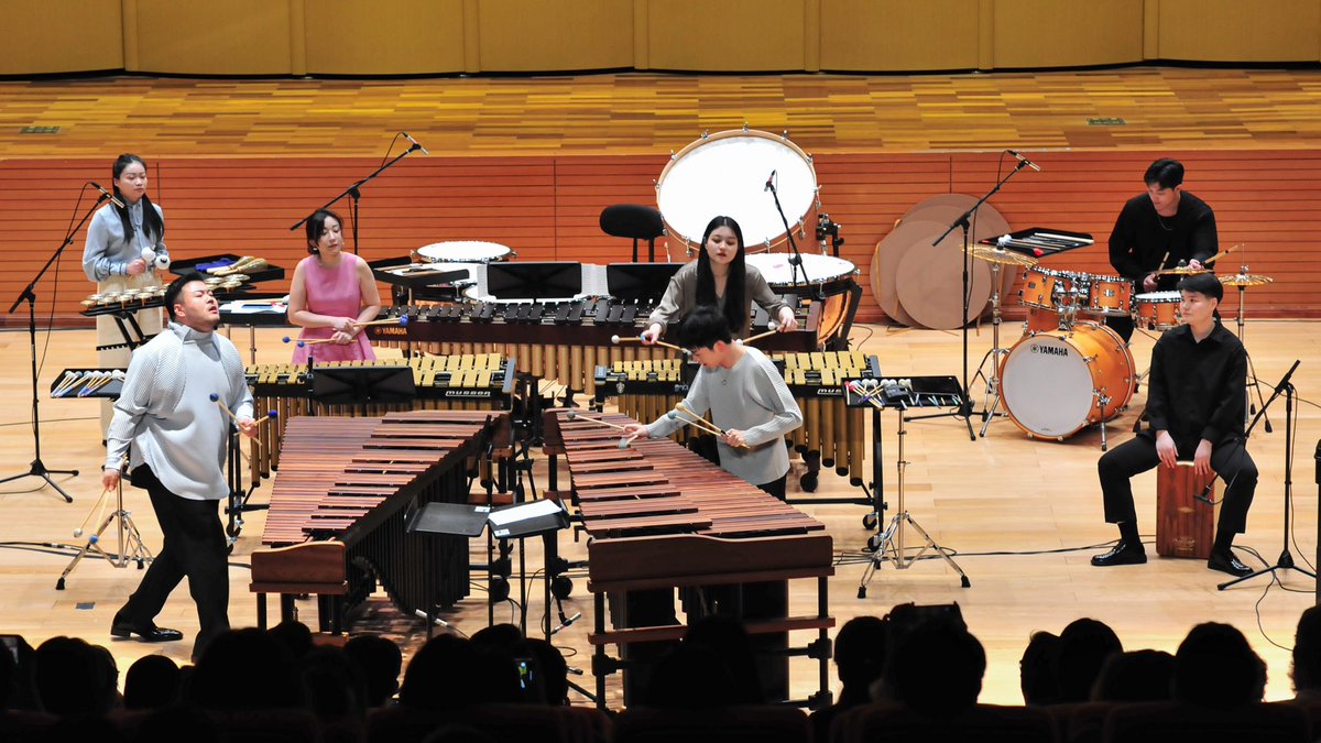 Last month I had a privilege to bring together a group of percussionists from <a href="/rncmlive/">Royal Northern College of Music</a> and CUHK Shenzhen, The first joint international percussion concert in Shenzhen, sold out in house and some about 16000 online watched, we loved every second of it. #dowhatyoulove